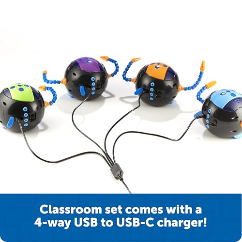 Learning Resources Cooper the STEM Robot Classroom Pack - Rechargeable - style: Cooper Classroom Set