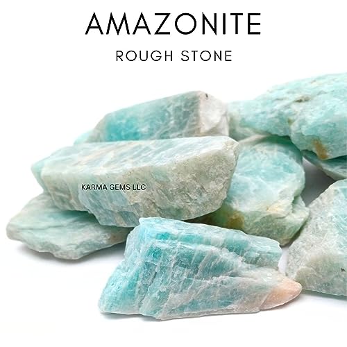 Crystals, Rocks, Jade, Crystals and Healing Stones, Witchcraft Supplies, Healing Crystals, Stones, Healing Stones, Rock Collection, Agate, Raw Stones (Amazonite, 2 Pcs) - color: Amazonite