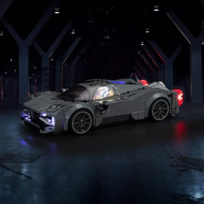 BrickBling LED Lighting Compatible with Lego Speed Champions Pagani Utopia 76915 Race Car; New 2023 Light kit Compatible with Lego Pagani Utopia; Light up Your 76915-No Model - style: 76915 Light