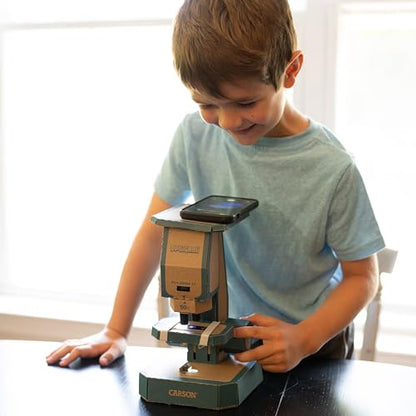 Optigami, 50x-400x Build-Your-Own Microscope