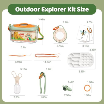 Bug Catcher Kit for Kids,STEM Outdoor Exploration Set（Ages 3+） - style: Kids Bug Catcher Set