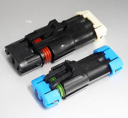 365pcs (2,3,4,5 PIN) Metri-Pack 280 Series 30 Amp Conductor Connector, Terminal, Sealed Weatherproof Automotive Electrical Connectors Kit 10-20 GA - size: 2-5 Pin Kit (365pcs)