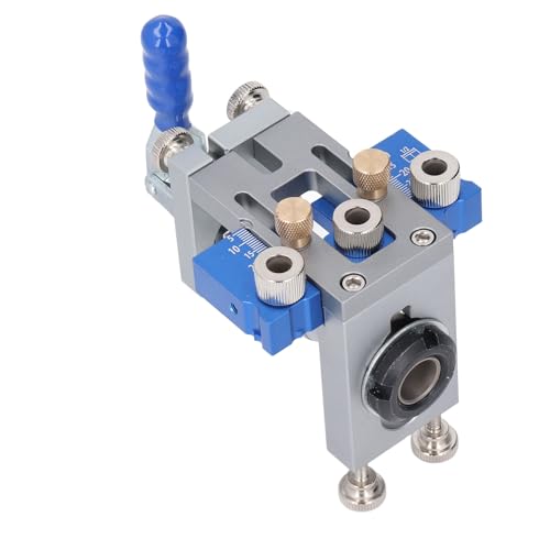 Self Centering Dowel Jig Kit for Woodworking Precision Dowel Hole Drilling Cabinet Making Applications Furniture Assembly Joinery Tool