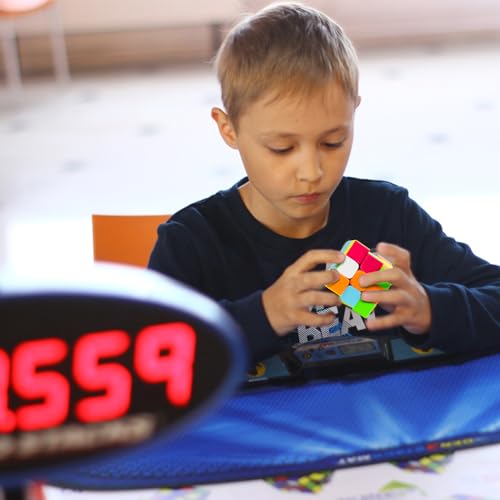AuntyFey 5 Pack Speed Cube Set, Speed Magic Cube - style: 5 Pack