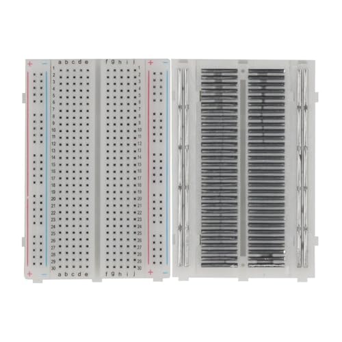 4pcs 400 Point Breadboard Mini Solderless Breadboard Ideal for prototyping Test Circuits