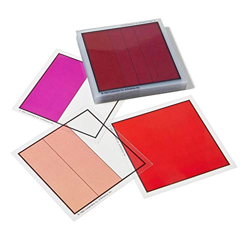 hand2mind Picture Grids for Fractions and Decimals, Math Classroom Manipulatives, Montessori Math Materials, Fraction Manipulatives for Elementary School, Math Teacher Supplies (Set of 60)