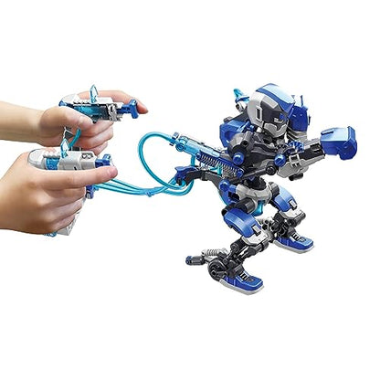 Thames & Kosmos Hydraulic Boxing Bots STEM Experiment Kit | Build Two Hydraulic-Powered Boxing Robots! | Explore Water-Powered Systems | Challenge a Friend to a Robot Duel!