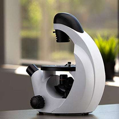AmScope IN50C-WM Monocular Biological Microscope with 500X
