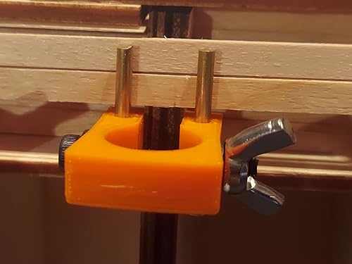 Generic Hull Clamp Set For Model Ship Building (Red), HPC1bl - color: Red