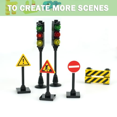 MALEKO Compatible Building Bricks, Wheels and Axles Sets with Baseplates - color: 600pcs