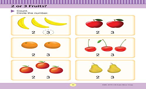 Evan-Moor At Home Tutor Math, Grade Prek