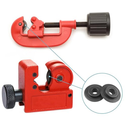 12 PCS Tubing Cutter, Pipe Cutter Blade, Tubing Cutters Replacement Tool Compatible with Models 101 103 104 117 118 150 151 152 153 205 Copper Pipe Cutters