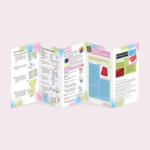 Thames & Kosmos Tasty Labs Gummy Candy STEM Kit - Bunnies, Eggs & Tulips | Make Springtime-Shaped Gummy Candies, Explore Chemistry in Cooking, Easter Goodie