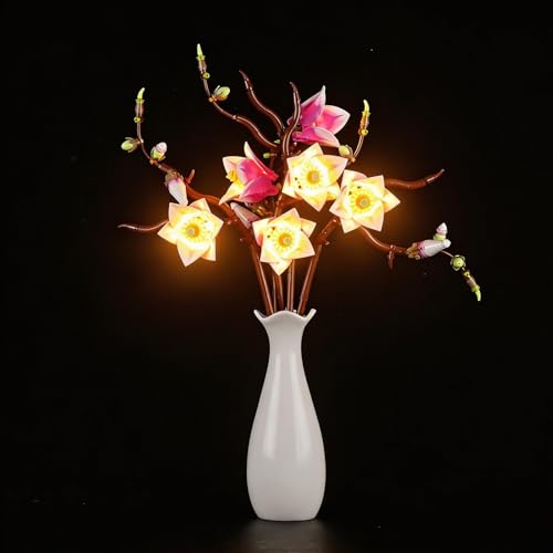 LED Light Kit Compatible with Lego 11510 Magnolia Branches Set, Light Kit for Lego 11510 Building Blocks Model, Not Included The Model Set - color: 11510 Magnolia Branches Set