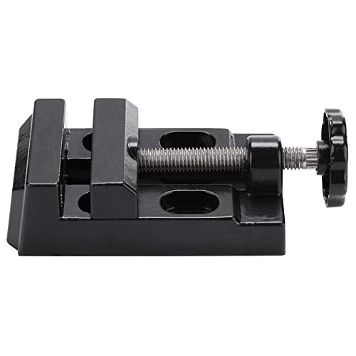 Mini Table Vise, Aluminium Alloy Small Household Bench Clamp for DIY Craft Jewelry Making, 4.3 Inch Portable Vise
