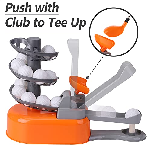 iPlay, iLearn Kids Golf Toy Set, Toddler Boy Outdoor Sport Toy Age 3-5 - color: Orange