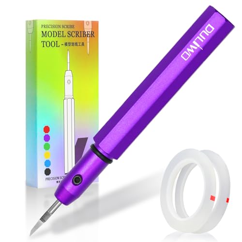 Model Scriber Tool 0.15mm Tungsten Steel Chisel - style: purple+0.15mm