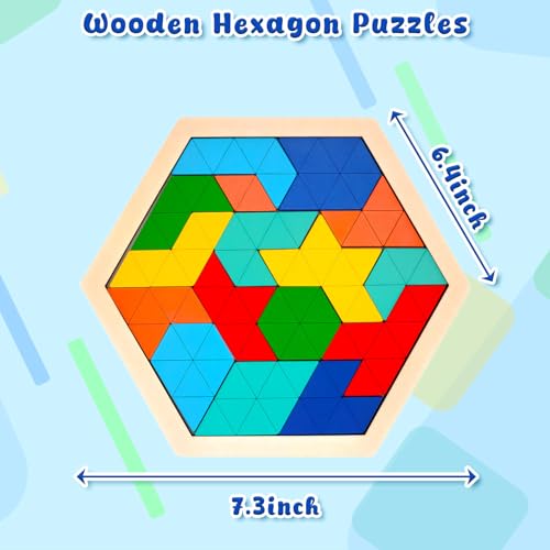 3 Otters Wooden Puzzle, with Guide Book - size: Medium