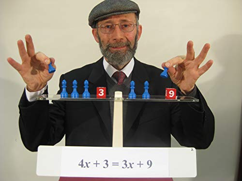 Hands-On Equations® Class Set for Teacher and 20 Students. Includes The Teacher Demonstration Balance Scale & Game Pieces and 20 Sets of Student manipulatives. Grade 3 and up. - size: Set for 20 Students