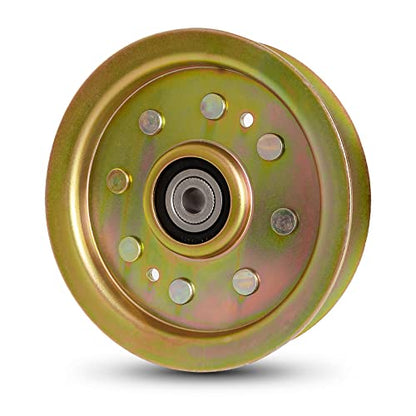756-04129 Idler Pulley Bearing Compatible with Cub Mower Cad LT1050 LT1045 LTX1040 1046 Riding Lawn Mower Tractor with 42" 46" 48" 50" 54" Deck - size: 756-04129_1pc