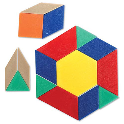 Learning Resources Plastic Pattern Blocks .5cm