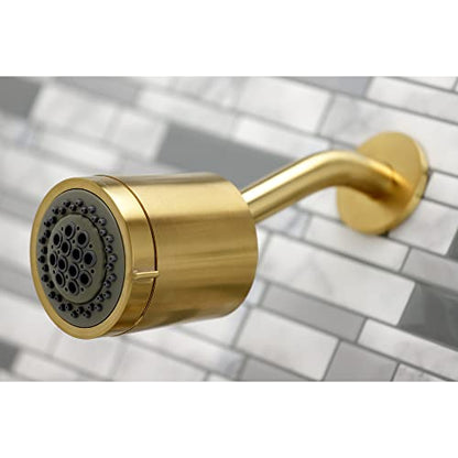 Kingston KBX8137NDL Tub and Shower Faucet, Brushed Brass - color: Brushed Brass