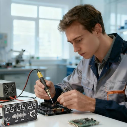 PEMENOL 6-Digit Alarm Clock Soldering Kit