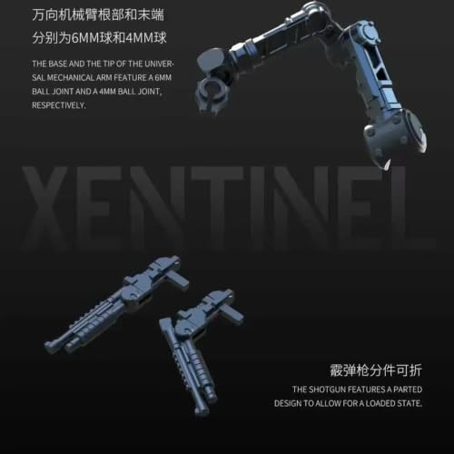ARDENTIS & Sheik Mainland 1/18 Model Kit Xentiner Ghastly White 2PCS/3.75'' - color: Xentiner Ghastly White