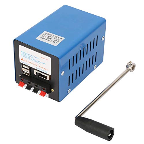 USB crank generator, hand crank power generator, portable mobile emergency power generator, manual power supply, emergency charger, for camping, outdoor, garden generators
