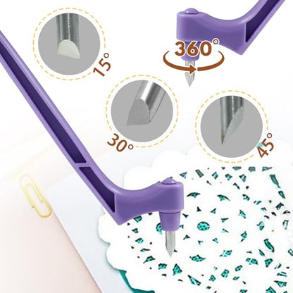 Craft Cutting Tools Pen, Purple - color: Purple