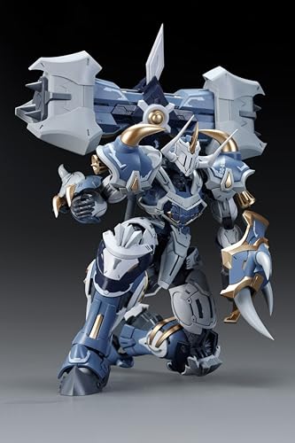 Funtasy Planet 1/144 Mecha Model Kit - SNAA- Galahad - Knights of the Round Table Series Giant Melee Action Figure with Shield Breaker Horns & Visor Gimmick, Gift for Adults - color: Galahad