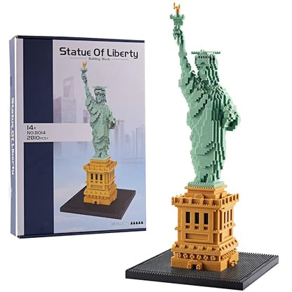 Statue of Liberty Building Block Set for Adults, New York City Architecture