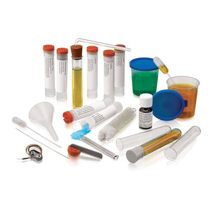 Thames & Kosmos Chem C1000 (V 2.0) Beginner Chemistry Set | 125 Experiments, 80-Page Full-Color Lab Manual, Real Lab Equipment & 7 Chemicals | Parents' Choice Gold Award | STEM Science Kit Ages 10+