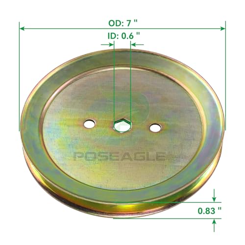 GX20367 John Deere Pulley for John Deere 42" L110 D110 Tractors - size: 1xGX20367
