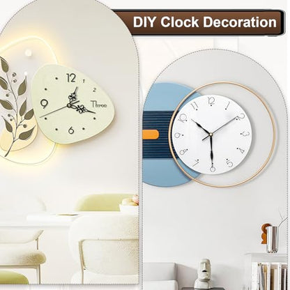 15 Pack Clock Mechanism Replacement Kit with 19 Pairs Clock Hands - size: Thread Length 5/16 in