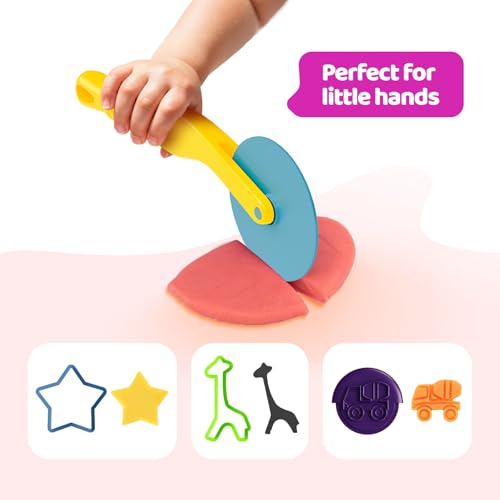 Dough Tools for Kids, 46Pcs Dough Toys Sets Playdough Accessories