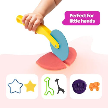 Dough Tools for Kids, 46Pcs Dough Toys Sets Playdough Accessories