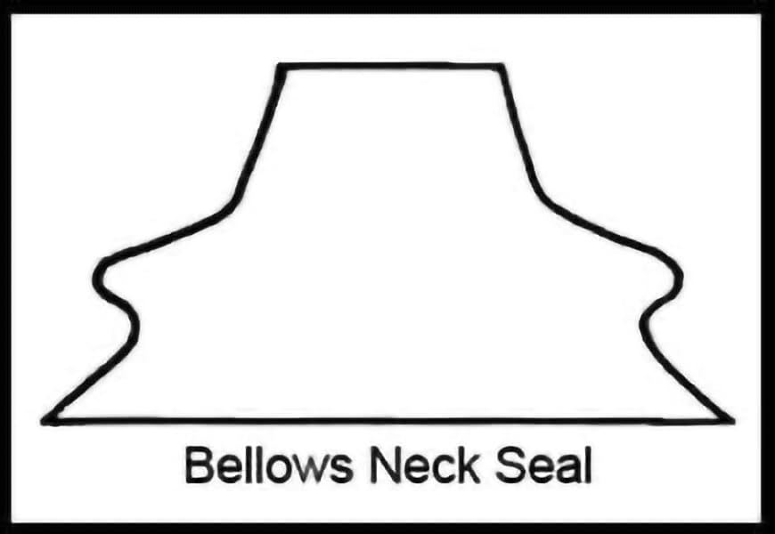 Bellows Latex Neck Seal for Drysuit Trimmable - color: Bellows Neck Seal plus Replacement Kit, size: Medium / 11.5" - 14.5" Neck