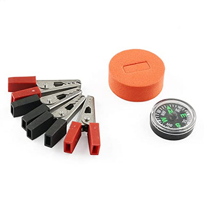 E-outstanding 1 Set Physics Experiment Homemade Electromagnet Experiment DIY kit for Physical and Science Project (Pack of 4) - size: Small (Pack of 4)