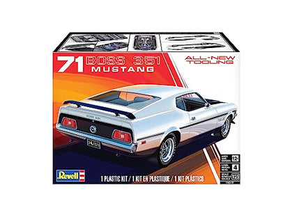 Revell 14512 1971 Mustang Boss 351 1:25 Scale Model Car Building Kit