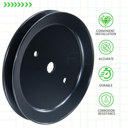 197473 Pulley for Husqvarna 42" 46" YTH22V46 YTH18542 YT3000 Deck - color: A33 1x532195945