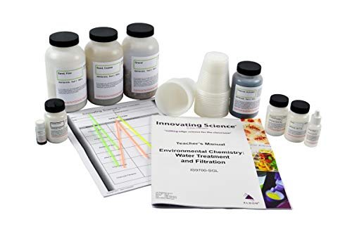 Innovating Science Environmental Chemistry: Water Treatment & Filtration - Explore Treatment Plant Processes - Simulate & Analyze Treating Polluted Water - Small Group Learning - Experiment Kit