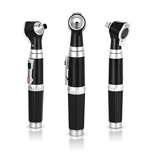 Mini Ear Otoscope, Bysameyee Magnification Diagnostic Ear Scope with LED Direct Illumination Light, Ear Healthy Tool for Doctors Nurses Adults Kids Baby Elder Pets Animals - size: HS-OT10G