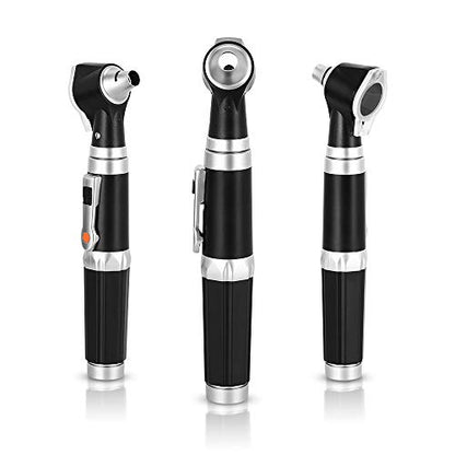 Mini Ear Otoscope, Bysameyee Magnification Diagnostic Ear Scope with LED Direct Illumination Light, Ear Healthy Tool for Doctors Nurses Adults Kids Baby Elder Pets Animals - size: HS-OT10G