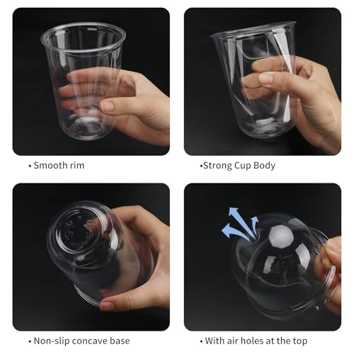 Clear Hydroponic Nursery Pots with Humidity Domes & Rrow Sponge 6-Pack