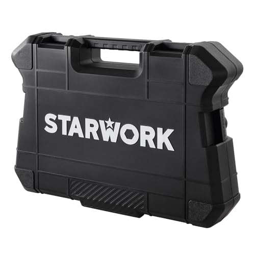 STARWORK TRUE MECHANIC™ 314-Piece Mechanics Tool Set and Socket Set, 1/4", 3/8", 1/2" Drive, Professional, Metric - size: 314 PC