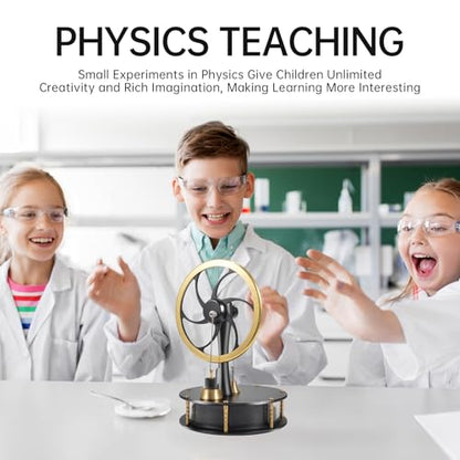 Low Temperature Stirling Engine Classroom Teaching Stirling Engine Kit Steam Heat Educational Model Adult Desktop Educational Toys Brass Aluminum Stirling Engine-HZZ92 Pro Black - color: Pro Black