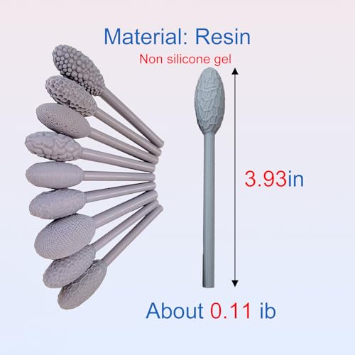 9-Piece Clay Texture Tool Kit - Rollers & Sculpting Tools for Pottery