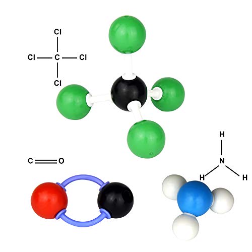 tiggell 136pcs Organic Chemistry Molecular Model Kit for Student Teacher