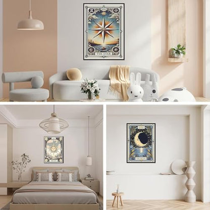 3 Pack Tarot Diamond Art Kits for Adults Diamond Painting Kits for Aduls - color: DP02775